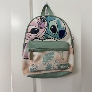 Disney Stitch Mini Backpack with Pastel Design